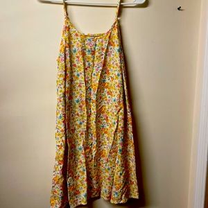 Floral Spaghetti Strap Dress